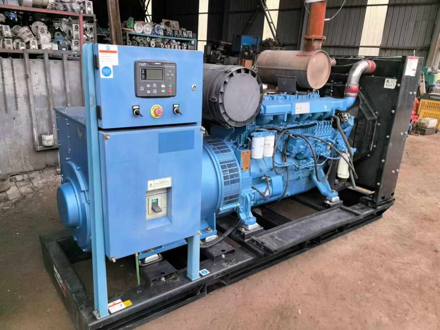 榆社500kW 柴油发电机组可带动设备功率的计算公式是什么？