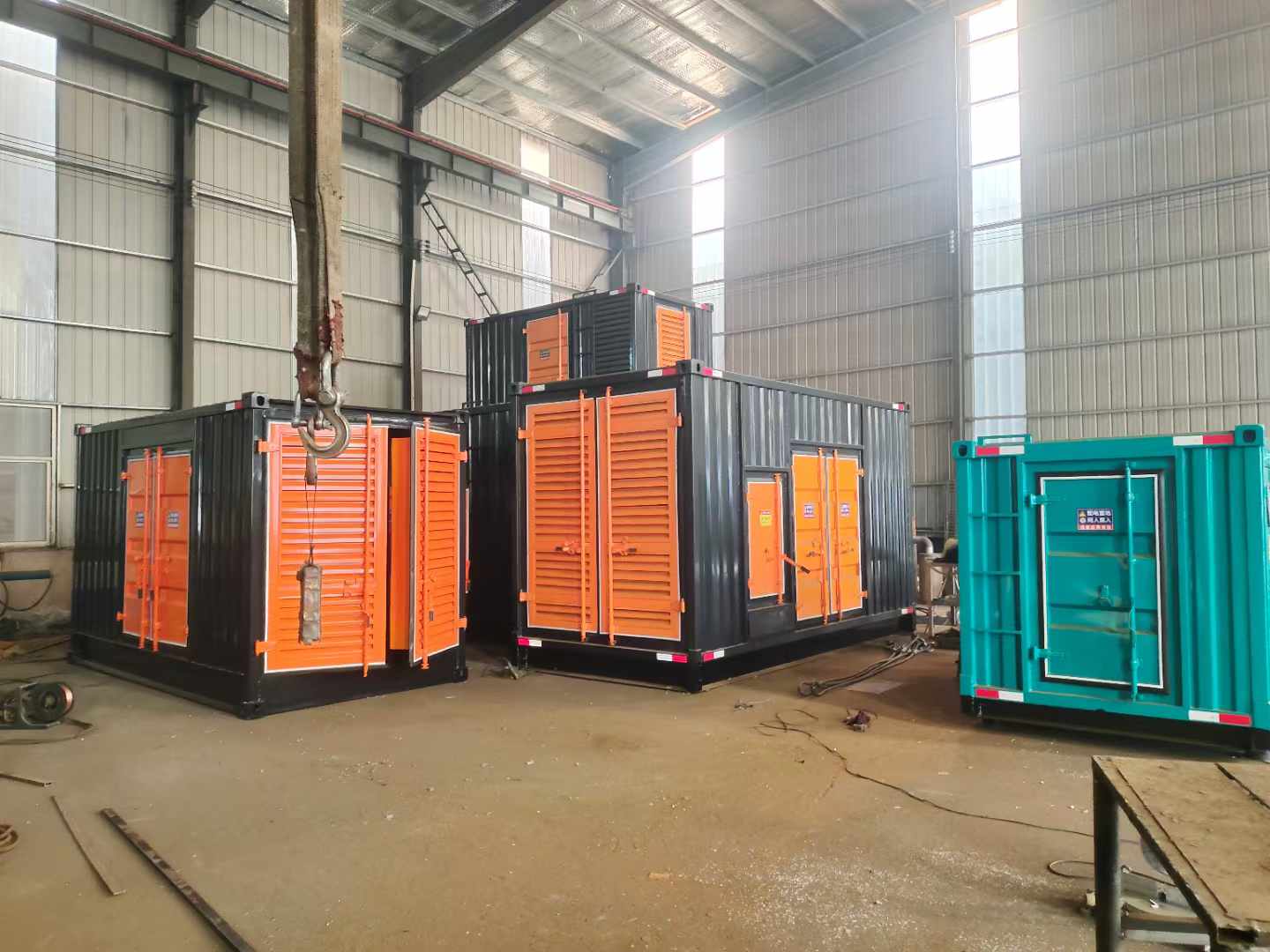 榆社500kw柴油发电机组可以带动多少功率设备？